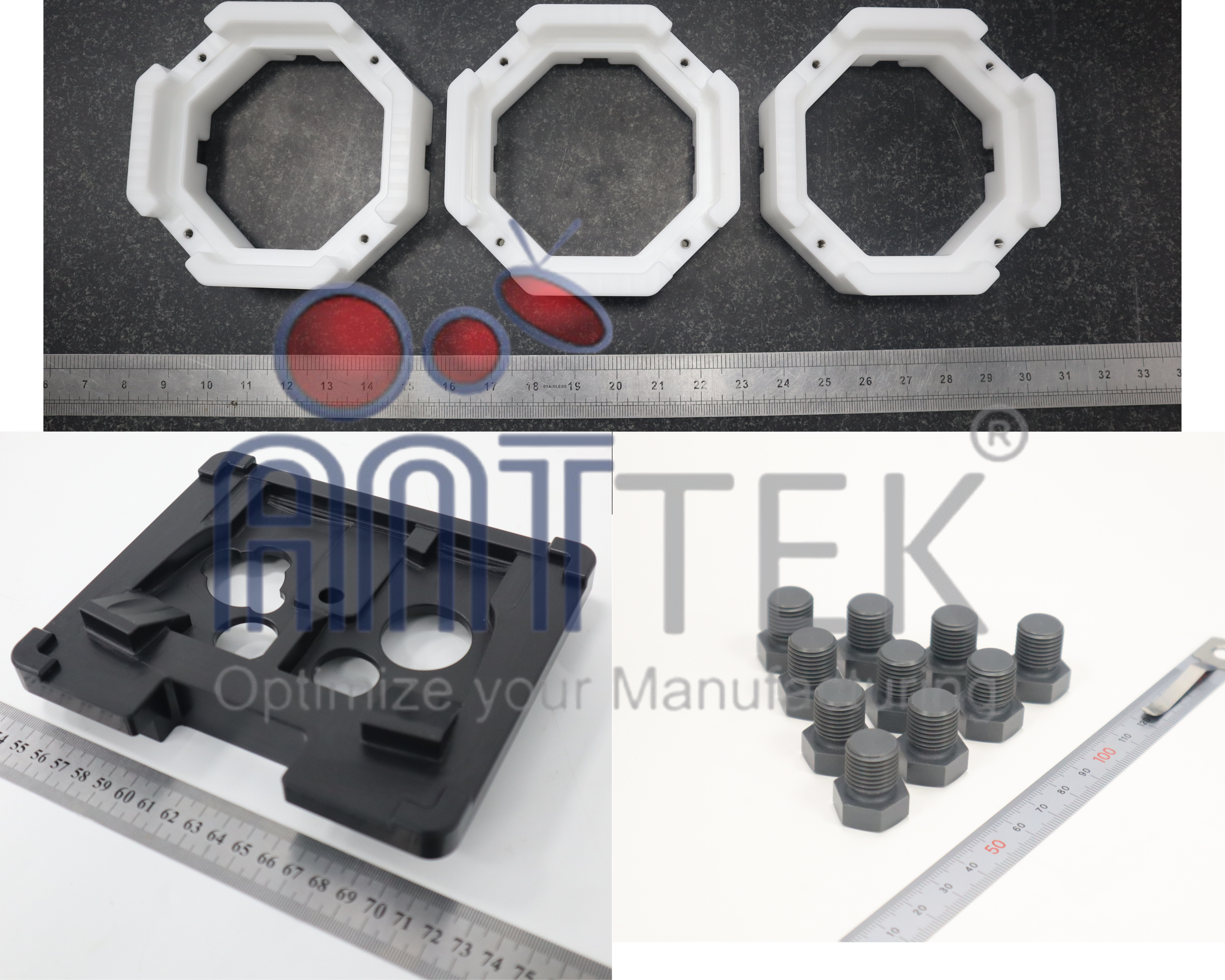 アンテックベトナムで加工されたPOM樹脂製品